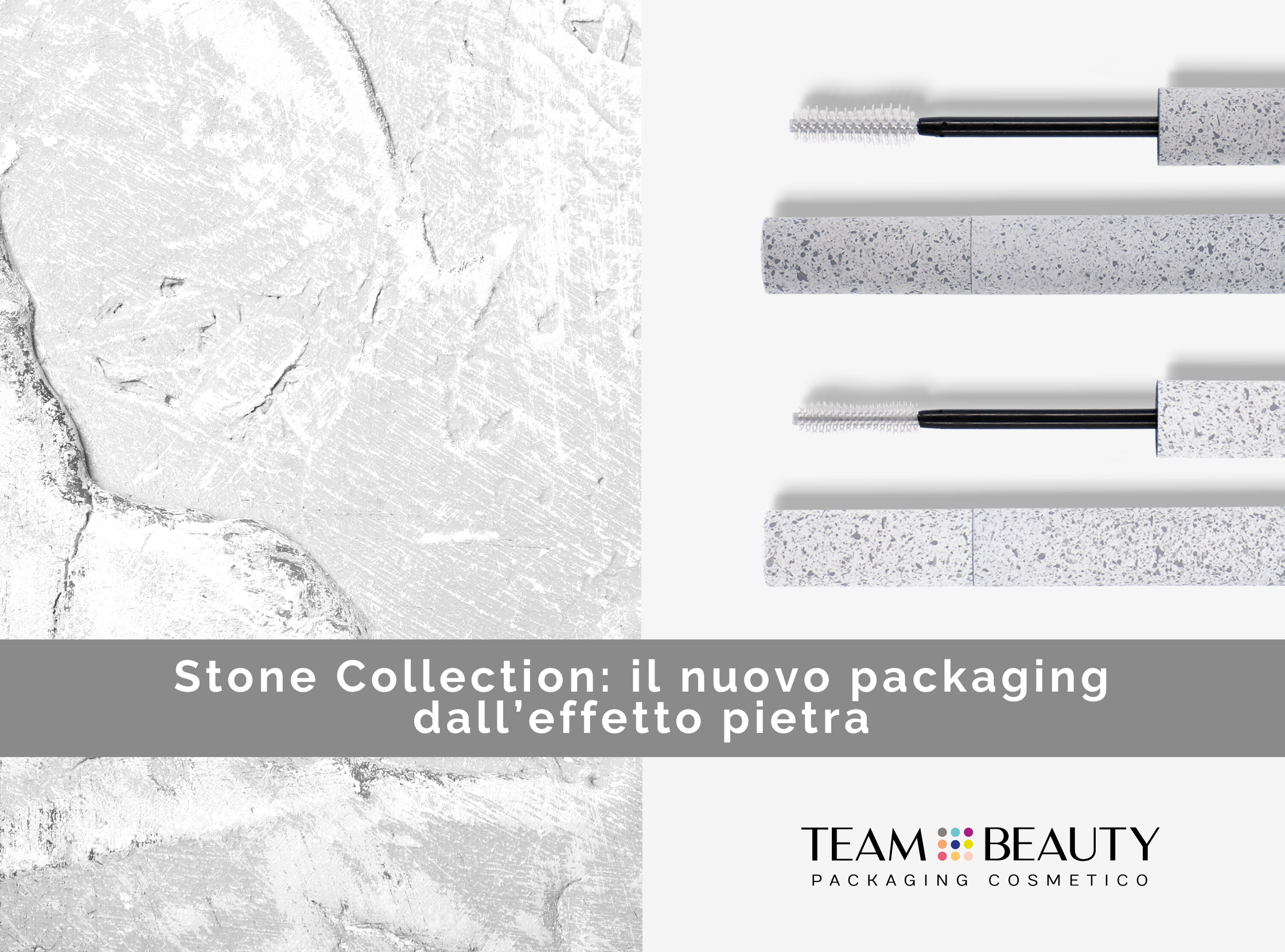 Stone Collection: il nuovo packaging dall’effetto pietra