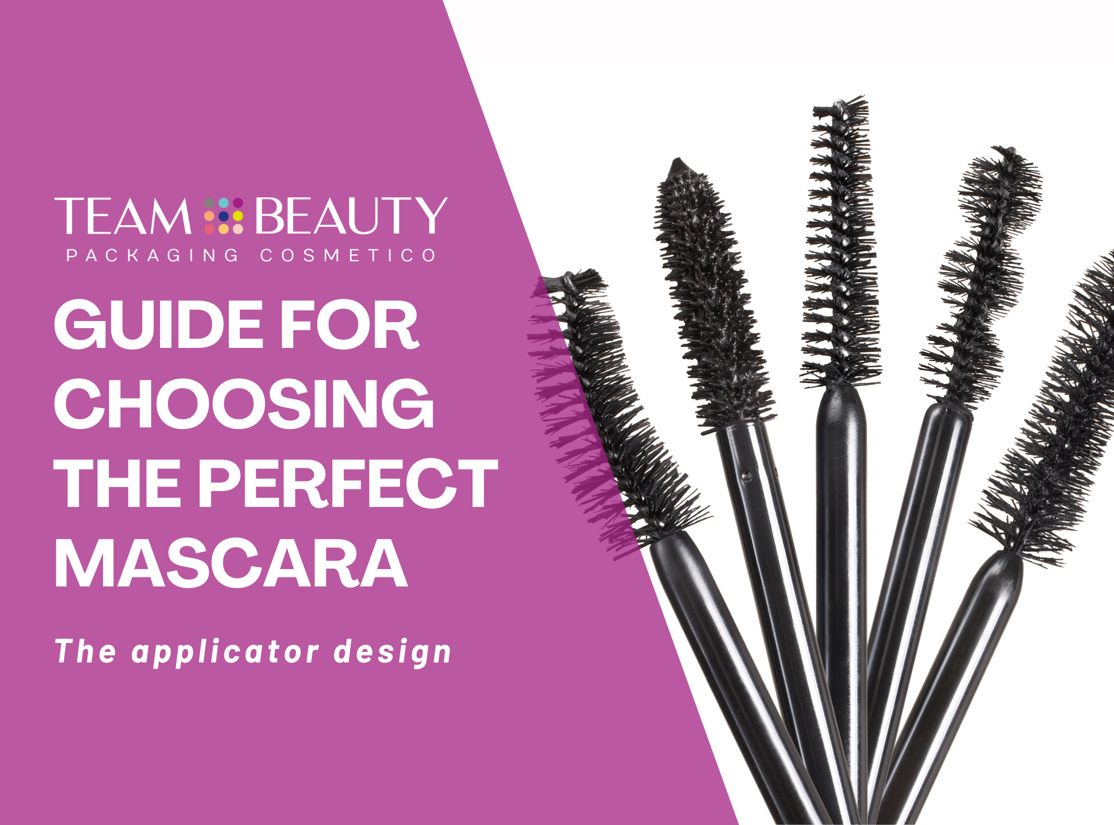 Guide to choosing the perfect mascara: applicator design
