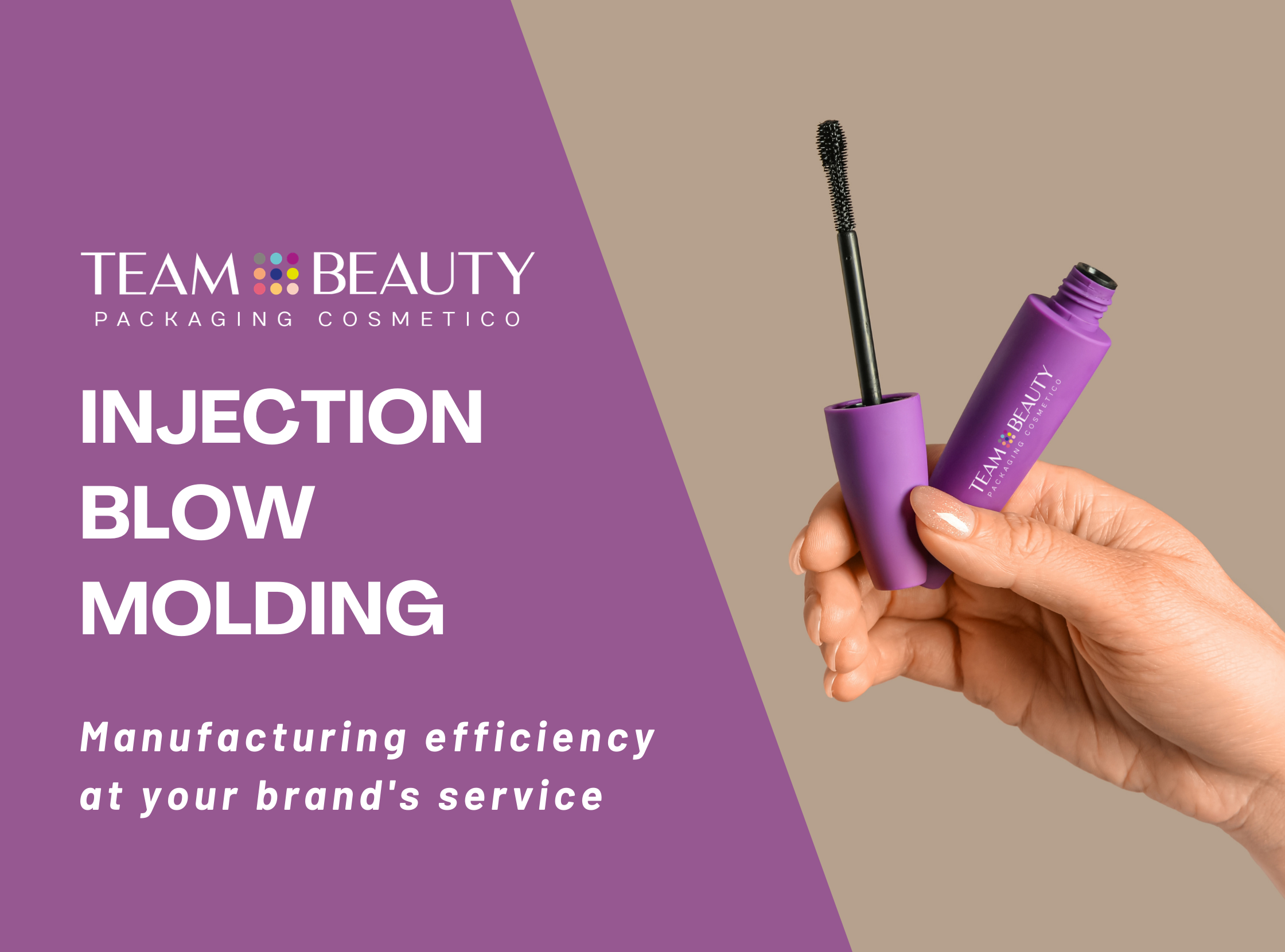 Injection blow molding: manufacturing efficiency at your brand’s service