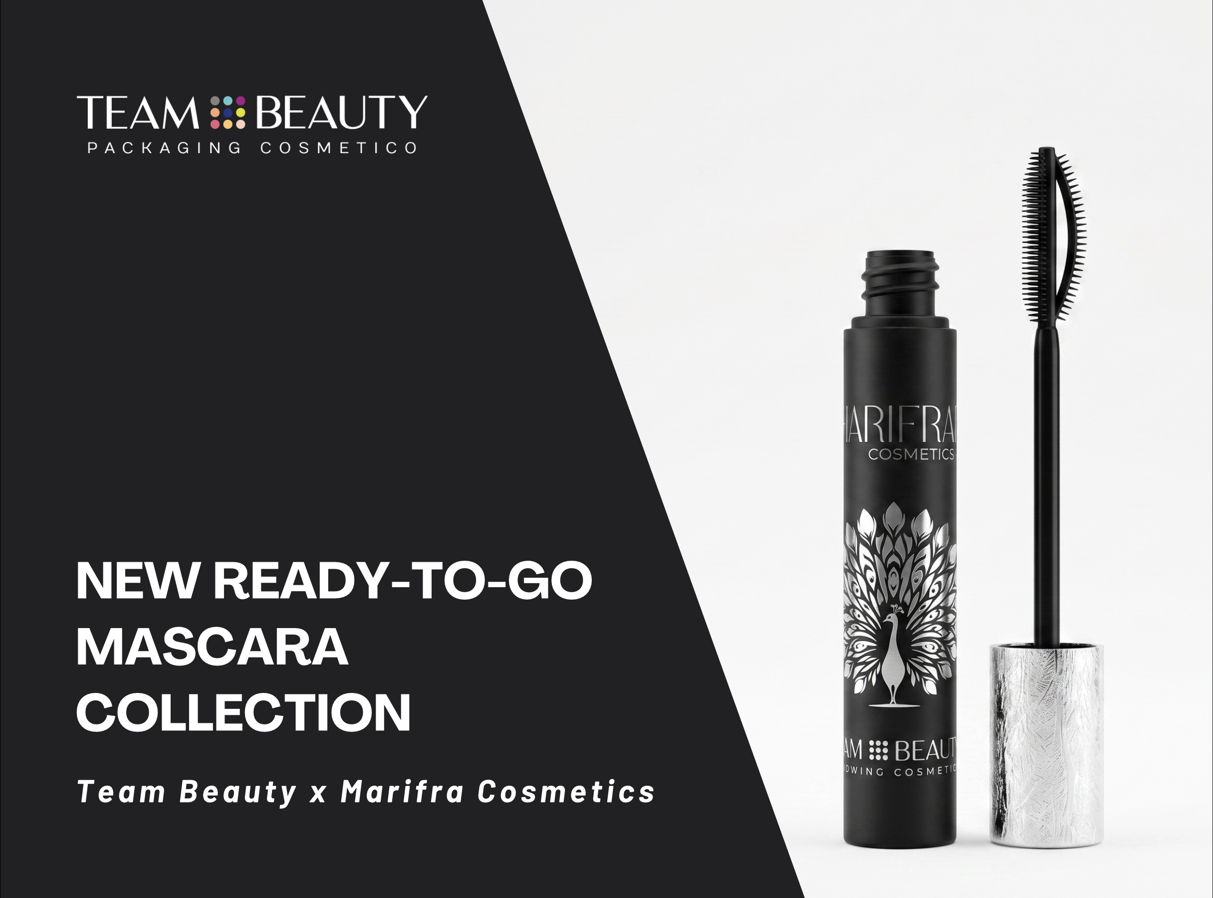 Team Beauty’s new ready-to-go mascara collection for Marifra Cosmetics